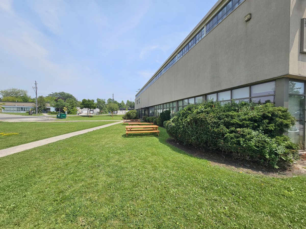 Outside the Toronto campus